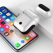 Load image into Gallery viewer, Varnished PC Bluetooth Earphones Case Anti-lost Storage Bag for Apple AirPods 1/2