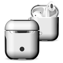 Load image into Gallery viewer, Frosted Rubber Paint + PC Bluetooth Earphones Case Anti-lost Storage Bag for Apple AirPods 1/2