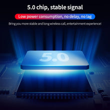 Load image into Gallery viewer, A10 TWS Space Capsule Shape Wireless Bluetooth Earphone with Magnetic Charging Box &amp; Lanyard, Support HD Call &amp; Automatic Pairing Bluetooth