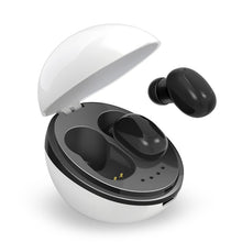 Load image into Gallery viewer, A10 TWS Space Capsule Shape Wireless Bluetooth Earphone with Magnetic Charging Box &amp; Lanyard, Support HD Call &amp; Automatic Pairing Bluetooth