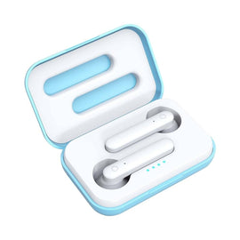 X26 TWS  Bluetooth 5.0 Wireless Touch Bluetooth Earphone with Magnetic Attraction Charging Box, Support Voice Assistant & Call, Blue, White, Pink