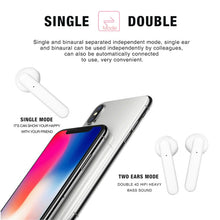 Load image into Gallery viewer, X26 TWS  Bluetooth 5.0 Wireless Touch Bluetooth Earphone with Magnetic Attraction Charging Box, Support Voice Assistant &amp; Call, Blue, White, Pink
