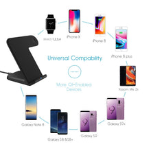 Load image into Gallery viewer, F11 Vertical Magnetic Wireless Charger for QI Charging Standard Mobile Phones &amp; Apple Watch Series