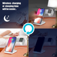 Load image into Gallery viewer, F11 Vertical Magnetic Wireless Charger for QI Charging Standard Mobile Phones &amp; Apple Watch Series