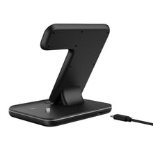 Load image into Gallery viewer, Z5 QI Vertical Magnetic Wireless Charger for Mobile Phones &amp; Apple Watches &amp; AirPods / Xiaomi Redmi AirDots, with Touch Ring Light