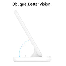 Load image into Gallery viewer, Z5 QI Vertical Magnetic Wireless Charger for Mobile Phones &amp; Apple Watches &amp; AirPods / Xiaomi Redmi AirDots, with Touch Ring Light