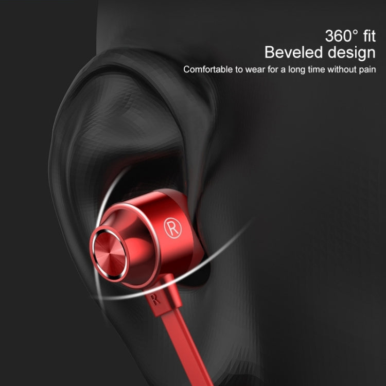 Bluetooth 5.1 Round Wire Neck-mounted Bluetooth Sports Earphone with Magnetic Function