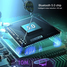 Load image into Gallery viewer, Bluetooth 5.1 Round Wire Neck-mounted Bluetooth Sports Earphone with Magnetic Function