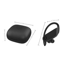 Load image into Gallery viewer, b10 TWS Bluetooth 5.0 Hanging Ear Wireless Bluetooth Sports Earphone with Magnetic Charging Box, Support Call &amp; Siri &amp; Charging Box Wireless Charging