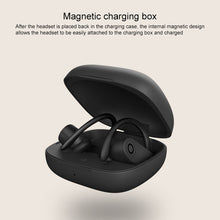 Load image into Gallery viewer, b10 TWS Bluetooth 5.0 Hanging Ear Wireless Bluetooth Sports Earphone with Magnetic Charging Box, Support Call &amp; Siri &amp; Charging Box Wireless Charging