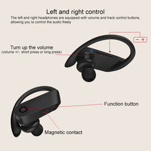 Load image into Gallery viewer, b10 TWS Bluetooth 5.0 Hanging Ear Wireless Bluetooth Sports Earphone with Magnetic Charging Box, Support Call &amp; Siri &amp; Charging Box Wireless Charging