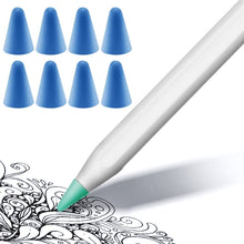 Load image into Gallery viewer, 8 PCS Non-slip Mute Wear-resistant Nib Cover for Apple Pencil 1 / 2