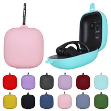 Load image into Gallery viewer, Solid Color Silicone Wireless Bluetooth Earphone Protective Case for Beats Powerbeats Pro, Mint Green, Purple, Red, Wine Red, Black, Dark Blue, Gray Blue, Grass Green, Grey, Light Purple
