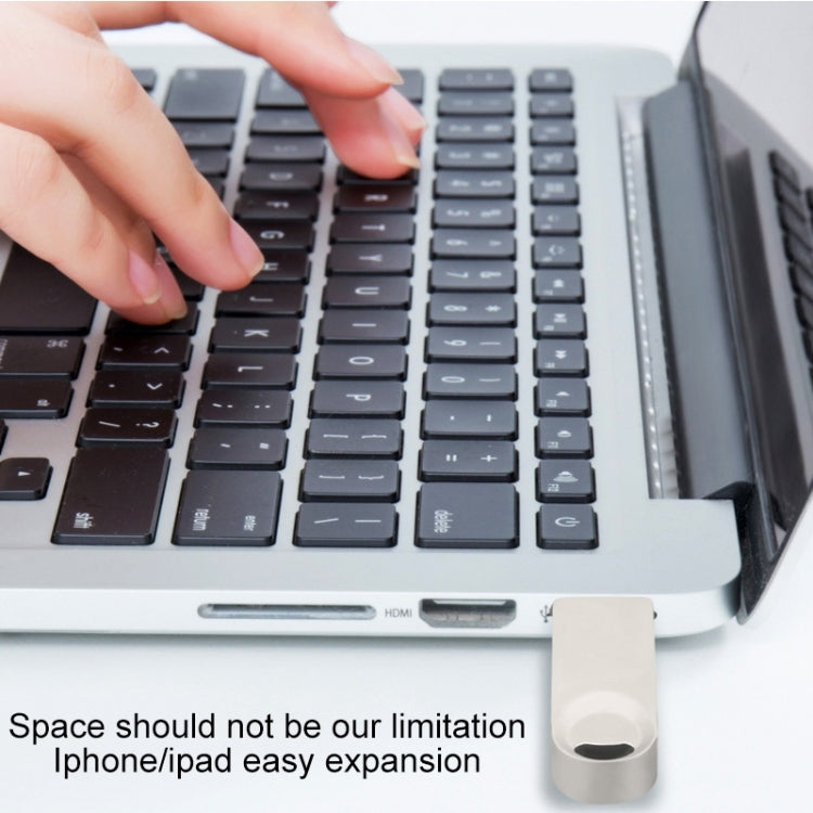 S29 3 in 1 32GB Micro USB + USB + 8 Pin Interface Metal Twister Flash Disk, 32GB