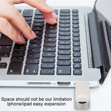 Load image into Gallery viewer, S29 3 in 1 32GB Micro USB + USB + 8 Pin Interface Metal Twister Flash Disk, 32GB