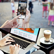 Load image into Gallery viewer, S29 3 in 1 32GB Micro USB + USB + 8 Pin Interface Metal Twister Flash Disk, 32GB