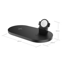Load image into Gallery viewer, A04 3 in 1 Multi-function Qi Standard Wireless Charger for Mobile Phones &amp; iWatch &amp; AirPods