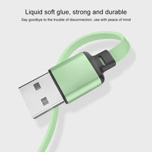 Load image into Gallery viewer, 3.5A Liquid Silicone 3 in 1 USB to USB-C / Type-C + 8Pin + Micro USB Retractable Data Syn Charging Cable