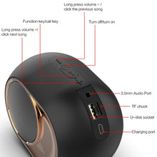 Load image into Gallery viewer, X6 TWS 5W Outdoor Waterproof Bass Wireless Bluetooth Speaker, Support Hands-free / USB / AUX / TF Card