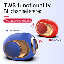 Load image into Gallery viewer, X6 TWS 5W Outdoor Waterproof Bass Wireless Bluetooth Speaker, Support Hands-free / USB / AUX / TF Card