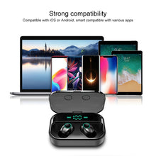 Load image into Gallery viewer, M7 TWS V5.0 Binaural Wireless Stereo Bluetooth Headset with Charging Case and Digital Display