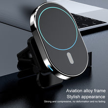 Load image into Gallery viewer, JJT-968 15W Max Output Magnetic Car Air Outlet Bracket Wireless Charger, JJT-968