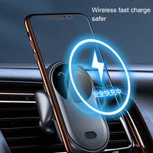 Load image into Gallery viewer, K10 15W Max Output Infrared Sensor Car Air Outlet Bracket Wireless Charger, K10