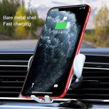 Load image into Gallery viewer, K10 15W Max Output Infrared Sensor Car Air Outlet Bracket Wireless Charger, K10