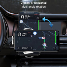 Load image into Gallery viewer, K10 15W Max Output Infrared Sensor Car Air Outlet Bracket Wireless Charger, K10