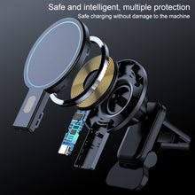 Load image into Gallery viewer, K07 15W Max Output Magnetic Car Air Outlet Bracket Wireless Charger, K07