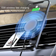 Load image into Gallery viewer, K07 15W Max Output Magnetic Car Air Outlet Bracket Wireless Charger, K07