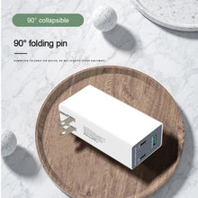 Load image into Gallery viewer, WLX-X3 36W 90 Degrees Foldable Pin Portable Multi-function USB Charger, US Plug