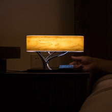 Load image into Gallery viewer, Tree Light Bluetooth Speaker Desk Lamp Phone Wireless Charger, AU Plug