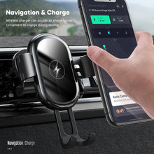 Load image into Gallery viewer, ROCK W31 Car Gravity Wireless Charging Air Outlet Bracket, W31