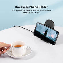 Load image into Gallery viewer, ROCK W30 15W Mobile Phone Wireless Charger Foldable Desktop Holder
