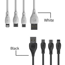 Load image into Gallery viewer, WK WDC-072 1m 2.1A Output Full Speed Series USB to 8 Pin Data Sync Charging Cable