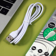 Load image into Gallery viewer, WK WDC-072 1m 2.1A Output Full Speed Series USB to 8 Pin Data Sync Charging Cable