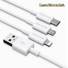 Load image into Gallery viewer, WK WDC-117 3A 8 Pin Fast Charging Charging Cable, Length: 1.2m