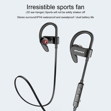 Load image into Gallery viewer, awei WT50 IPX4 Waterproof Ear-mounted Wireless Bluetooth Earphone with Microphone