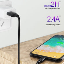 Load image into Gallery viewer, WK WDC-092 3m 2.4A Max Output Full Speed Pro Series USB to 8 Pin Data Sync Charging Cable