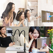 Load image into Gallery viewer, Aluminum-magnesium Alloy Free-Rotating Lazy Bracket Universal Mobile Phones Tablet PC Stand, Suitable for 4-12.9 inch Mobile Phones / Tablet PC, Length: 1.2m
