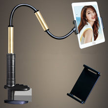 Load image into Gallery viewer, Aluminum-magnesium Alloy Free-Rotating Lazy Bracket Universal Mobile Phones Tablet PC Stand, Suitable for 4-12.9 inch Mobile Phones / Tablet PC, Length: 1.3m