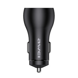 awei C-822 18W PD 8 Pin + 18W QC 3.0 USB Interface Car Charger, C-822