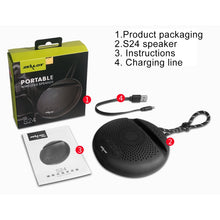 Load image into Gallery viewer, ZEALOT S24 Portable Stereo Bluetooth Speaker with Lanyard &amp; Mobile Card Slot Holder, Supports Hands-free Call &amp; TF Card, S24