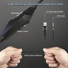Load image into Gallery viewer, ONIKUMA K19 Single Plug Light Adjustable Gaming Headphone with Microphone