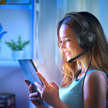 Load image into Gallery viewer, ONIKUMA K19 Single Plug Light Adjustable Gaming Headphone with Microphone