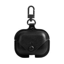 Load image into Gallery viewer, For AirPods Pro Litchi Texture PU Leather Earphone Protective Case with Hook