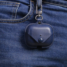 Load image into Gallery viewer, For AirPods Pro Litchi Texture PU Leather Earphone Protective Case with Hook