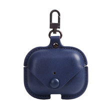 Load image into Gallery viewer, For AirPods Pro Litchi Texture PU Leather Earphone Protective Case with Hook