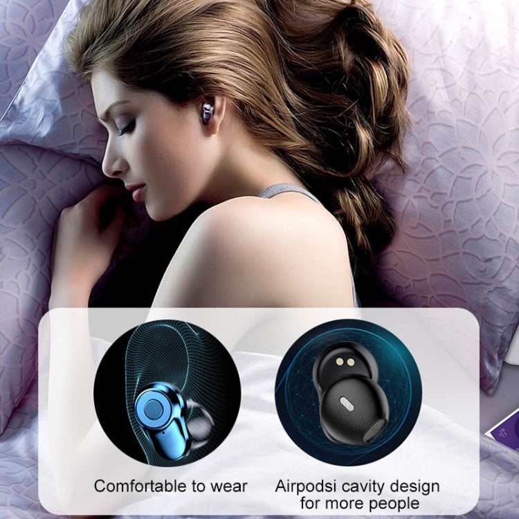 A6 TWS Bluetooth 5.0 Touch Wireless Bluetooth Earphone with Charging Box & LED Smart Digital Display, Support Voice Assistant & Memory Connection & HD Call
